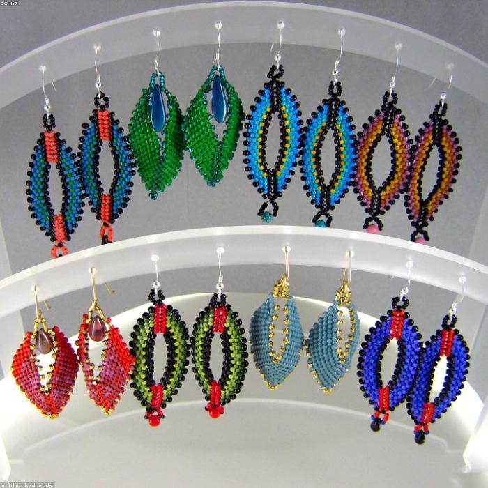Disc Stud Earrings